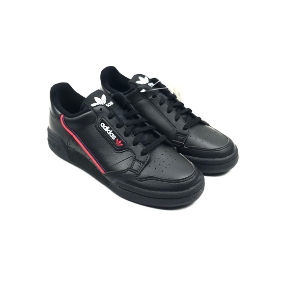 adidas black continental 80
